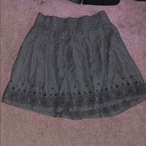 American eagle skirt with eyelet designs